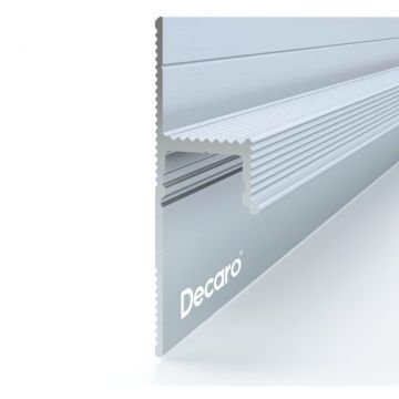 Универсальный теневой профиль Decaro (Декаро) D003 15х50х2000 мм Теневой зазор регулируемый до 20 мм Под покраску