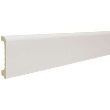 Плинтус напольный Real-Baget (Реал-Багет) под покраску 2400х80х15 мм, P2