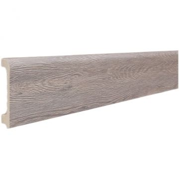 Плинтус напольный Real-Baget (Реал-Багет) с тиснением 2400х80х15 мм, P2-33-N