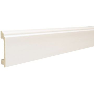 Плинтус напольный Real-Baget (Реал-Багет) под покраску 2400х80х16 мм, P3