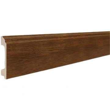 Плинтус напольный Real-Baget (Реал-Багет) гладкий 2400х80х16 мм, P3-118