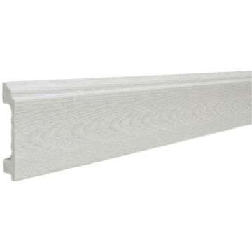 Плинтус напольный Real-Baget (Реал-Багет) гладкий 2400х80х16 мм, P3-130