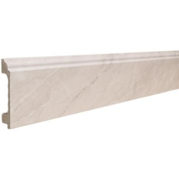 Плинтус напольный Real-Baget (Реал-Багет) гладкий 2400х80х16 мм, P3-136