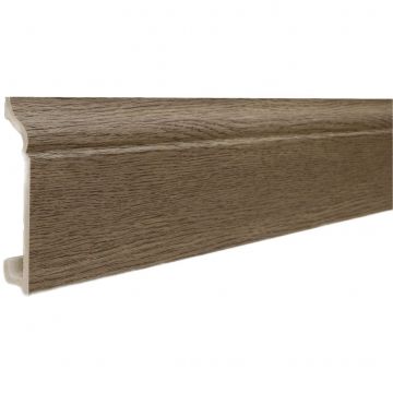 Плинтус напольный Real-Baget (Реал-Багет) гладкий 2400х100х19 мм, P10-123