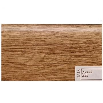 Плинтус дюрополимер Bello Deco (Белло Деко) XPS 16 Дикий дуб 80х19x2000 мм (MK-00013122)