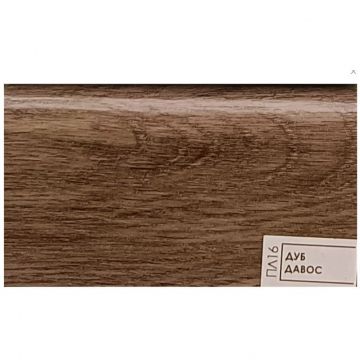 Плинтус дюрополимер Bello Deco (Белло Деко) XPS 16 Дуб Давос 80х19x2000 мм (MK-00013123)