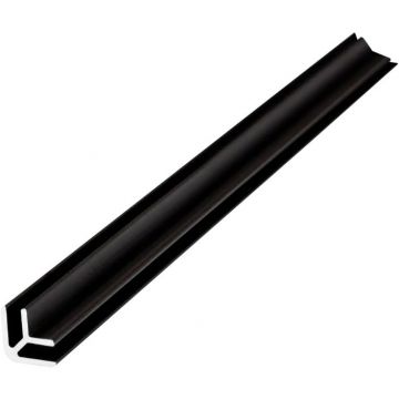 Профиль алюминиевый угловой универсальный Альта Слэб (Alta Slab) 081024-3 2700х9х4,6 мм анодированный бронза 9079
