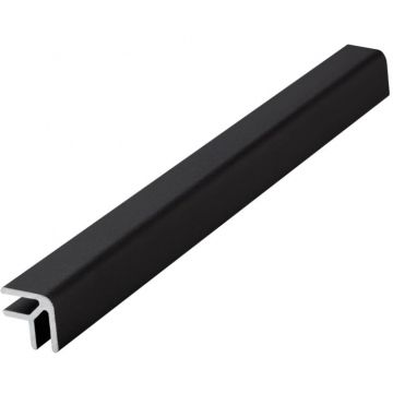 Профиль алюминиевый угловой универсальный Альта Слэб (Alta Slab) 081024-3 2700х9х4,6 мм анодированный бронза 9079