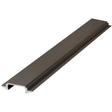 Профиль алюминиевый под рассеивателем Альта Слэб (Alta Slab) 081024-4 2700х22х4,85 мм анодированный шампань 9076