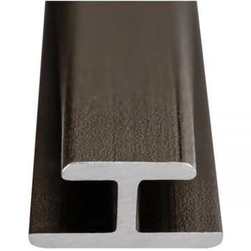 Профиль алюминиевый соединительный Альта Слэб (Alta Slab) 081024-2 2700х9х4,6 мм анодированный шампань 9078
