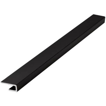 Профиль алюминиевый торцевой Альта Слэб (Alta Slab) 081024-1 2700х11х4,6 мм анодированный бронза 9073