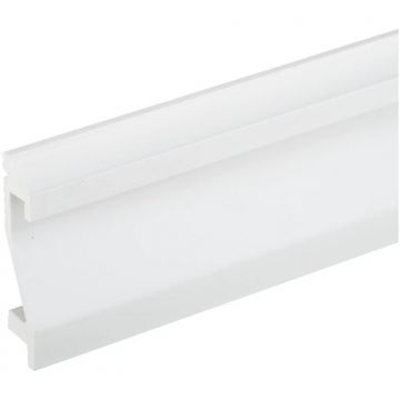 Плинтус напольный под покраску Солид (Solid) 1 UHD 32/100 L 2000х100х22 мм