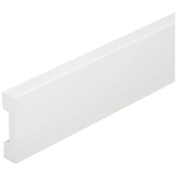 Плинтус напольный под покраску Солид (Solid) 2 UHD 09/60 2000х60х15 мм
