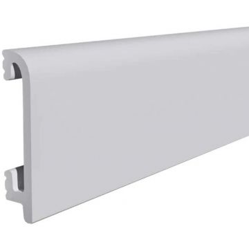 Плинтус напольный под покраску Солид (Solid) 1 UHD 47/80 2000х80х16,5 мм