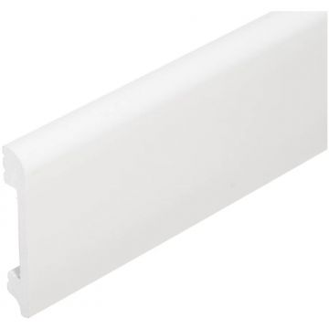 Плинтус напольный под покраску Солид (Solid) 1 UHD 05/80 2000х80х13 мм