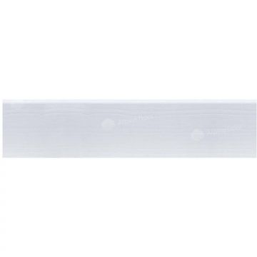 Плинтус напольный Alpine Floor (Альпин Флор) Rico Concept 80 2200х80х20 мм Белый с тиснением (White with embossing), RC 80001