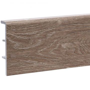 Плинтус напольный Alpine Floor (Альпин Флор) Rico Concept 80 2200х80х20 мм Дуб каньон кремовый (Oak Cream canyon), RC 80105