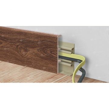 Плинтус напольный Alpine Floor (Альпин Флор) Rico Concept 80 2200х80х20 мм Дуб миндальный (Oak Almond), RC 80212