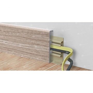 Плинтус напольный Alpine Floor (Альпин Флор) Rico Concept 80 2200х80х20 мм Кипарис альпийский (Alpine cypress), RC 80104