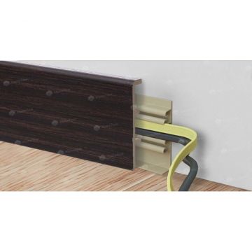 Плинтус напольный Alpine Floor (Альпин Флор) Rico Concept 80 2200х80х20 мм Венге Мали (Wenge Mali), RC 80209