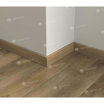 Плинтус напольный Alpine Floor (Альпин Флор) Parquet Light 2200х80х12,5 мм Дуб Насыщенный (Oak Rich), SK 13-7