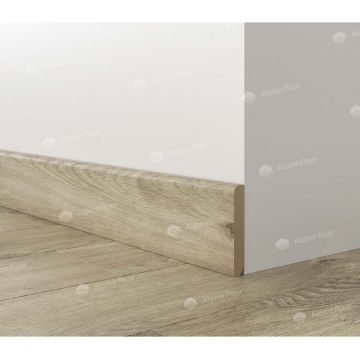 Плинтус напольный Alpine Floor (Альпин Флор) Parquet Light 2200х80х12,5 мм Дуб Натуральный Отбеленный (Oak Natural Bleached), SK 13-5