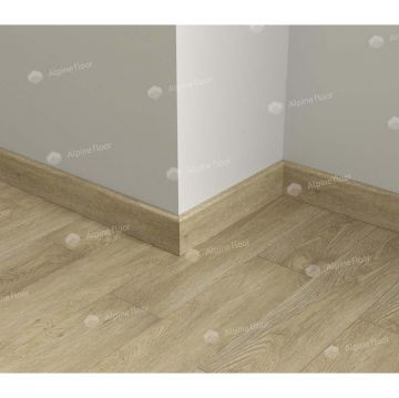 Плинтус напольный Alpine Floor (Альпин Флор) Parquet Light 2200х80х12,5 мм Дуб Ваниль Селект (Oak Vanilla Select), SK 13-3