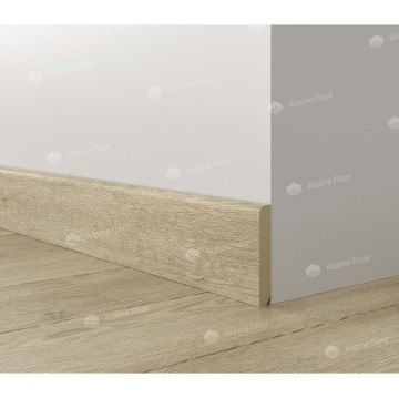 Плинтус напольный Alpine Floor (Альпин Флор) Parquet Light 2200х80х12,5 мм Дуб Ваниль Селект (Oak Vanilla Select), SK 13-3