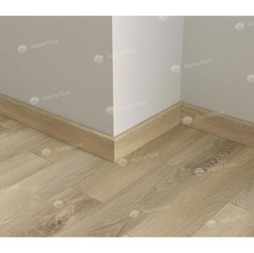 Плинтус напольный Alpine Floor (Альпин Флор) Parquet Light 2200х80х12,5 мм Дуб Синистра (Oak Sinistra), SK 13-17