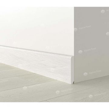 Плинтус напольный Alpine Floor (Альпин Флор) Parquet Light 2200х80х12,5 мм Белый (White), SK 13-0