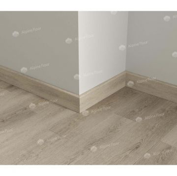 Плинтус напольный Alpine Floor (Альпин Флор) Parquet Light 2200х80х12,5 мм Мета (Meta), SK 11-27