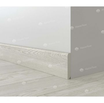 Плинтус напольный Alpine Floor (Альпин Флор) Parquet Light 2200х80х12,5 мм Дуб Арктик (Oak Arctic), SK 13-4