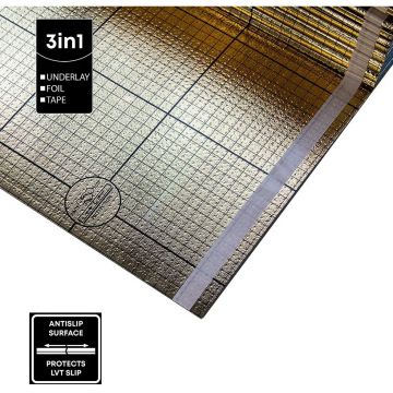 Подложка под SPC Bonkeel (Бонкил) Secura Antislip 10000х1000х1,5 мм (10 м2)