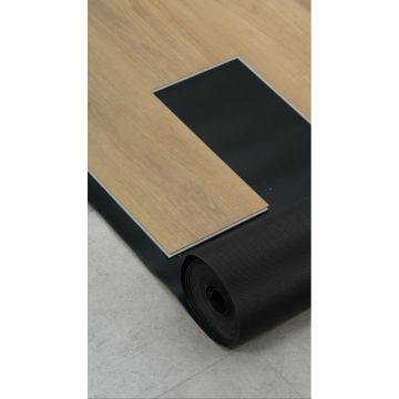 Подложка под замковую SPC плитку Bronix (Броникс) EVA Black 9100x1100x1,5 мм (10 м2)