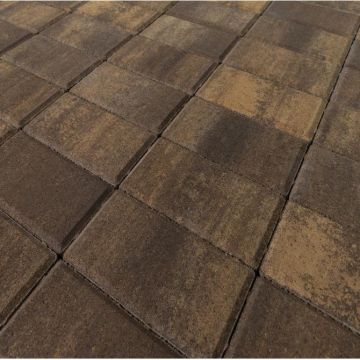 Тротуарная плитка Braer Прямоугольник Color Mix Каштан, толщина 60 мм Тротуарная плитка Braer Прямоугольник Color Mix Каштан, толщина 60 мм
