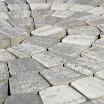Тротуарная плитка Braer Классико круговая Color mix Туман, толщина 60 мм Тротуарная плитка Braer Классико круговая Color mix Туман, толщина 60 мм