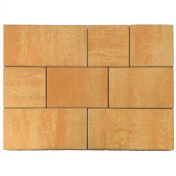 Тротуарная плитка Braer Триада Color mix Сахара, толщина 60 мм