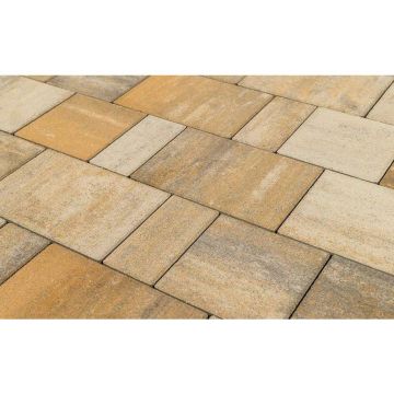 Тротуарная плитка Braer Старый город Ландхаус Color Mix Песчаник, толщина 80 мм