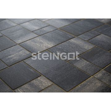Тротуарная плитка Steingot Мюнхен Color mix Штайн блэк, толщина 60 мм