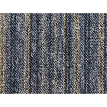 Ковровая плитка коммерческая петля Bonkeel (Бонкил) Space Strip Blue 696321, 5х5 м