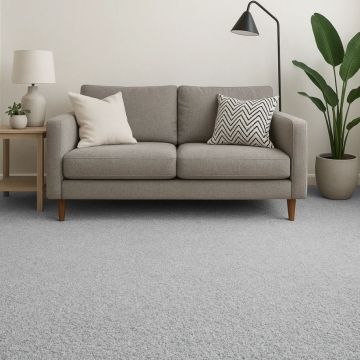 Ковровое покрытие бытовое разрезной ворс Bonkeel (Бонкил) Zephyr Серый 90 624606, 4 м