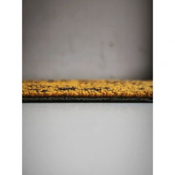 Ковровая плитка коммерческая cтруктурная петля Bonkeel (Бонкил) Sunrise Yellow 656430, 5х5 м