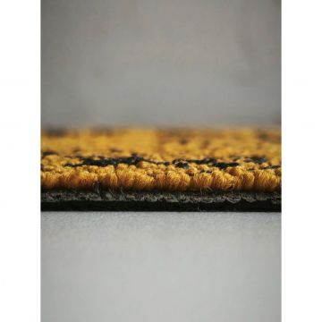 Ковровая плитка коммерческая cтруктурная петля Bonkeel (Бонкил) Sunrise Yellow 656430, 5х5 м