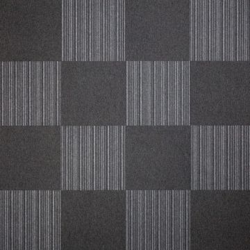 Ковровая плитка коммерческая петля Bonkeel (Бонкил) Space Strip Graphit 619316, 5х5 м