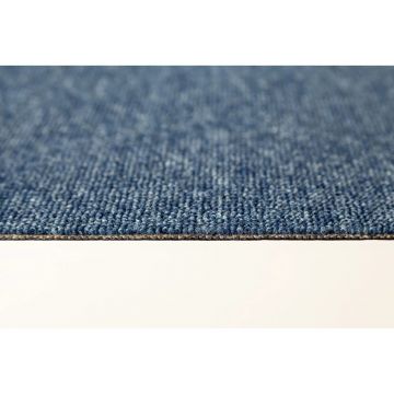 Ковровая плитка коммерческая петля Bonkeel (Бонкил) Space Blue 619318, 5х5 м