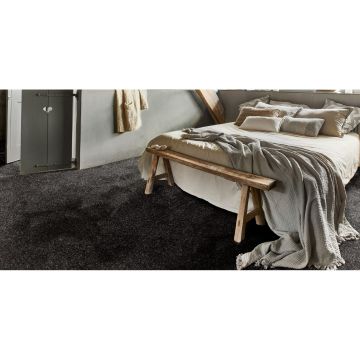 Ковровая плитка бытовая разрезной ворс Bonkeel (Бонкил) Priscus Черный 99 660544, 2,8х7,5 м