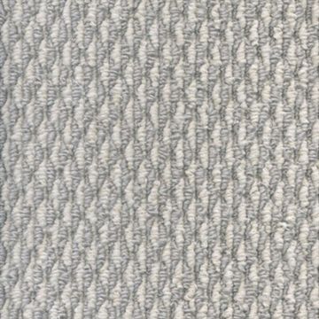 Ковролин разрезной бербер Зартекс (Zartex) Анкона 118 Бело-серый 3,5 м