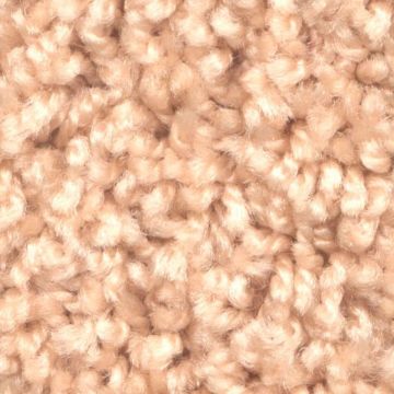 Ковролин разрезной велюр Зартекс (Zartex) Фортуна 004 Кремовый 3,5 м