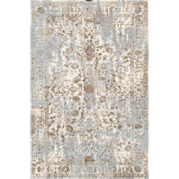 Ковер Heat-Set Urggazcarpet Dream 10287 cream/grey, 3х4 м