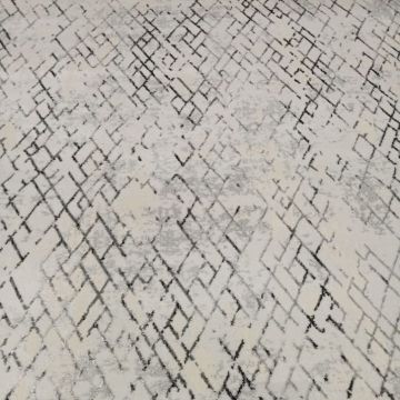 Ковролин тканный Urggazcarpet (Урггазкарпет) Лорин 10604 white/grey, 3,5 м